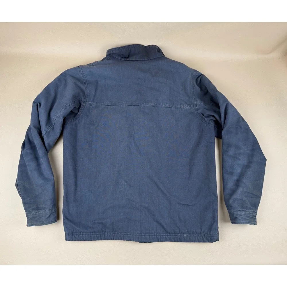 Workwear‎ Utility Jacket Cotton Canvas Fleece Lined Small Columbia